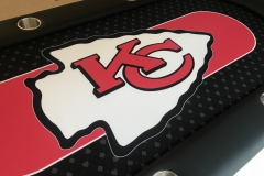 KC Chiefs Custom Poker Table Cloth