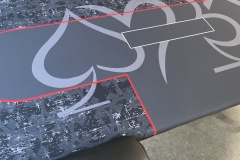 Custom Dealer Poker Table Cloth