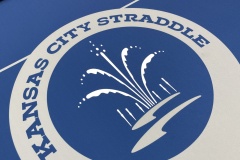 Kansas City Straddle Custom Poker Cloth