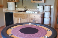 Round Poker Table