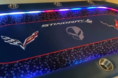 Corvette Theme Poker Table