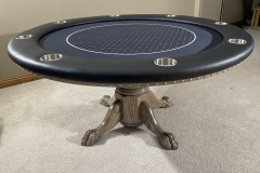 60" Round Poker Table