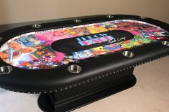 Throwback Arcade Lounge Custom Poker Table