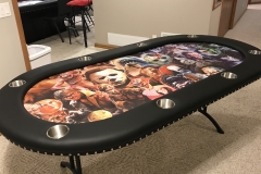 Horror Theme Poker Table