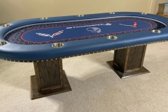 Corvette Theme  Poker Table