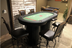 Custom Poker Table Topper