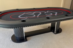 Red Home Poker Table