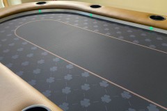 Shamrock Custom Poker Cloth