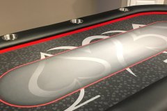 1" Red Acrylic Riser