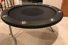 60" Round Poker Table