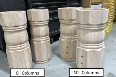 Oak Pedestals