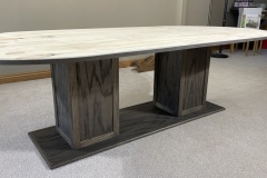 PPL Dual Column Oak Standard Permanent Base