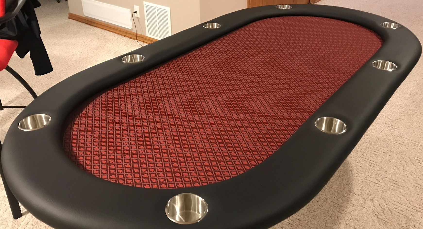 custom poker table