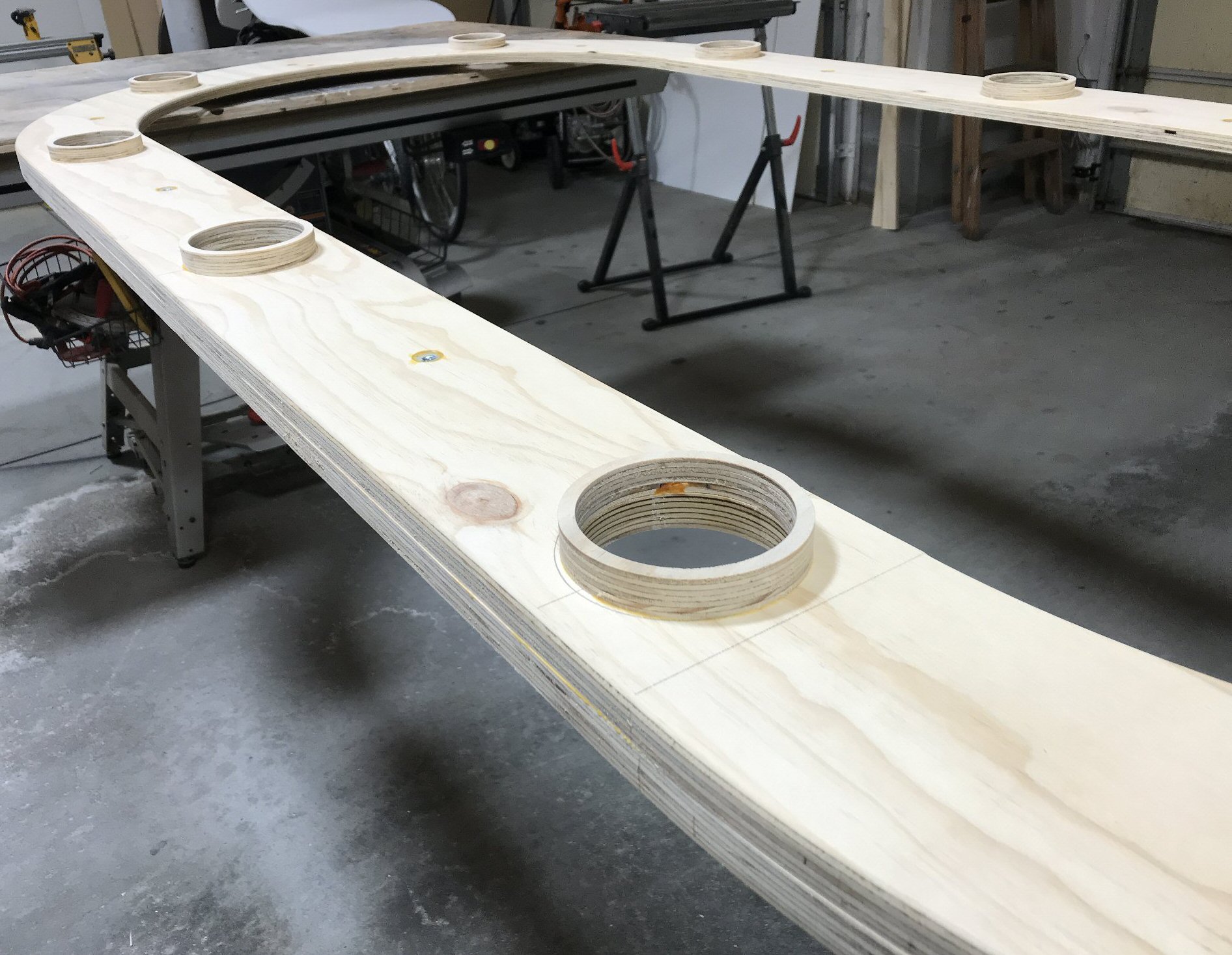 Poker Table Rail