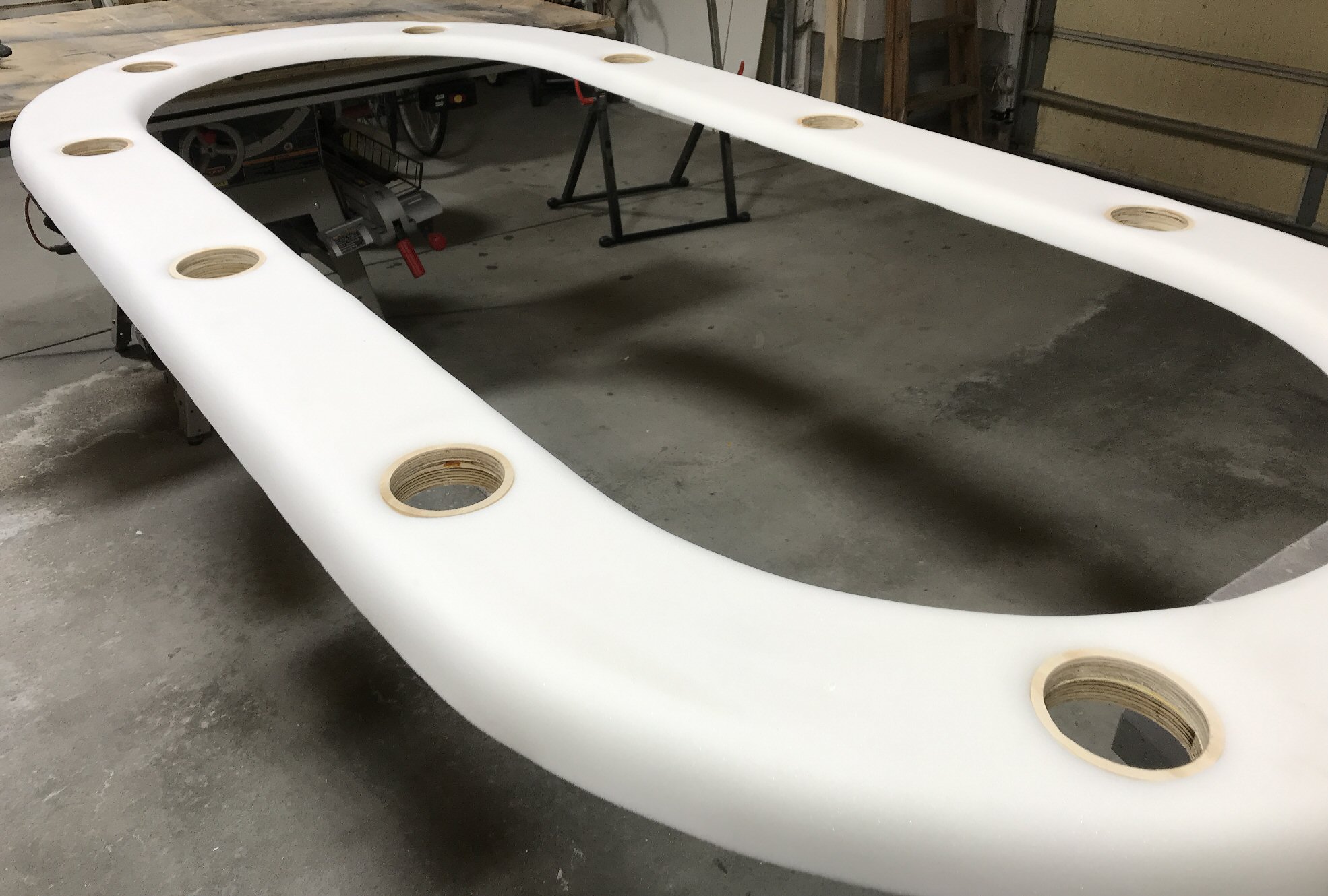 Poker Table Rail Foam