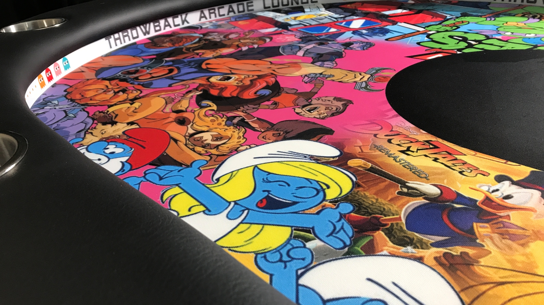 Archade Poker Cartoon Characters Custom Poker Cloth