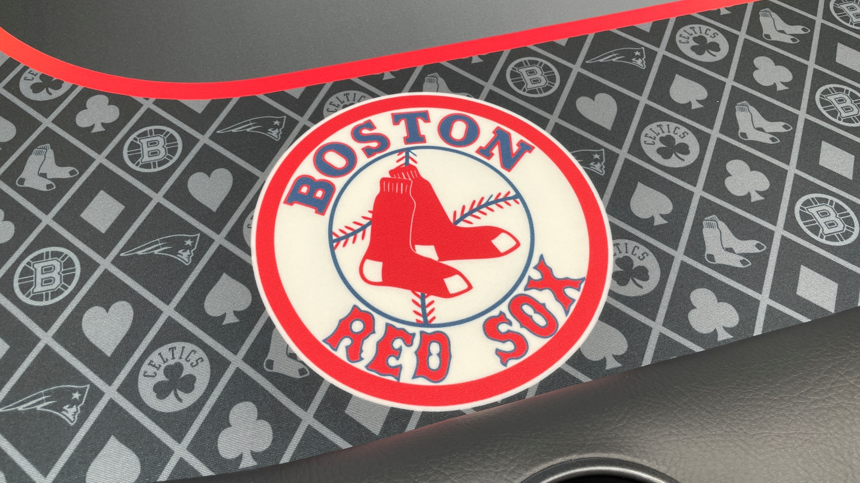 Boston Sports Poker Cloth Boston Red Sox Poker Cloth