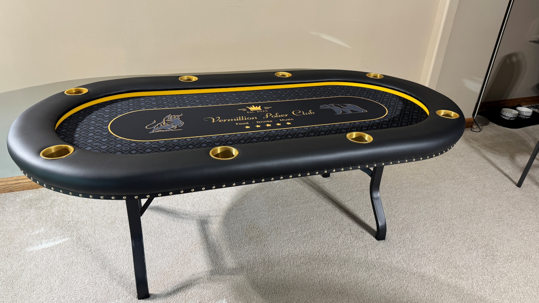 Custom Finance Poker Table
