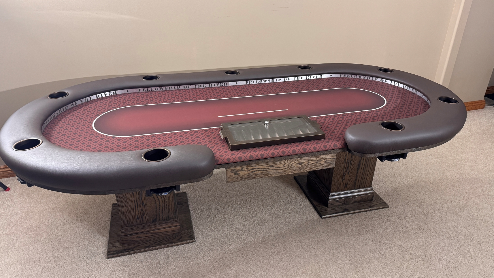 Dealer Custom Poker Table