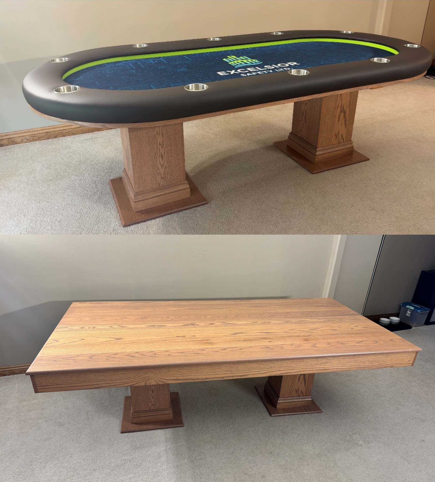 Excelsior Safety Poker Table