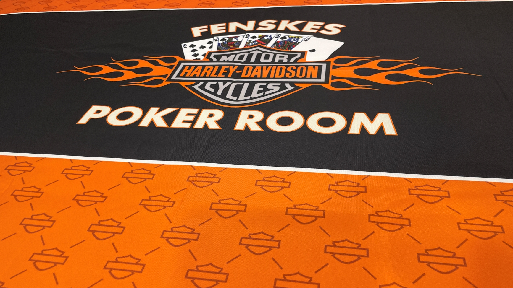 Harley Davidson Poker Cloth Harley Davidson Custom Poker Table Cloth