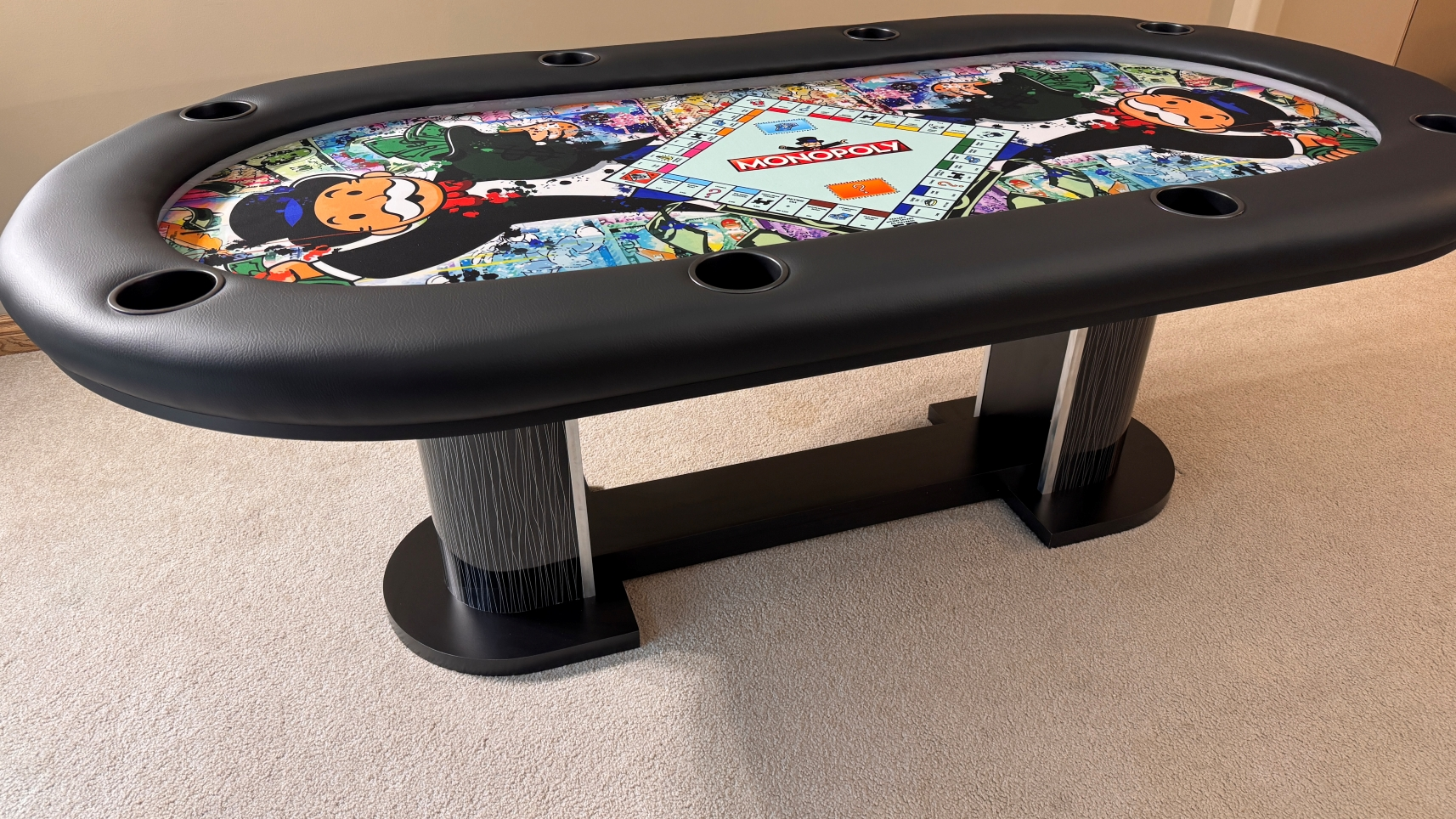 Monopoly Custom Poker Table