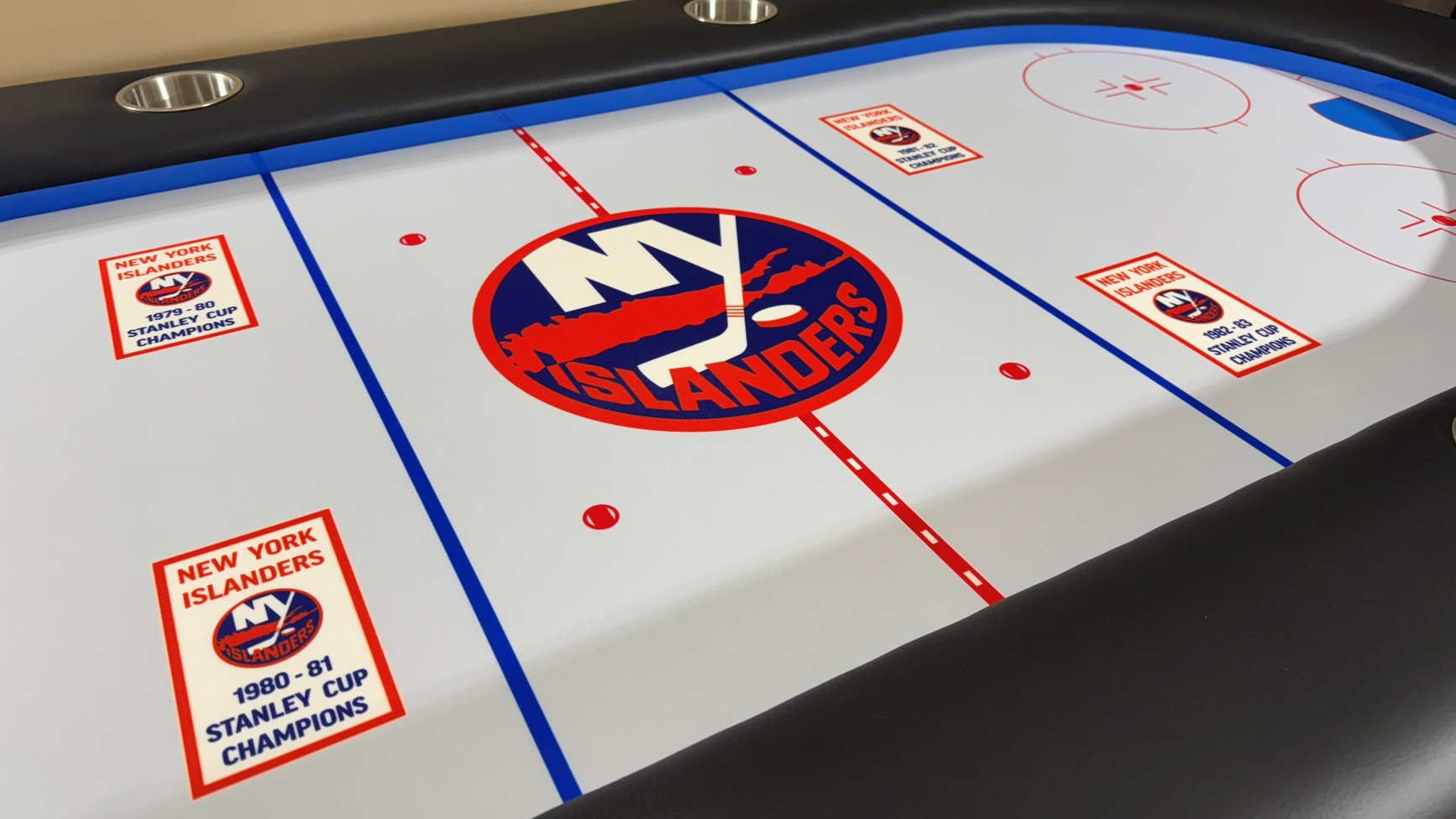 NY Islanders Poker Cloth NY Islanders Custom Poker Table Cloth