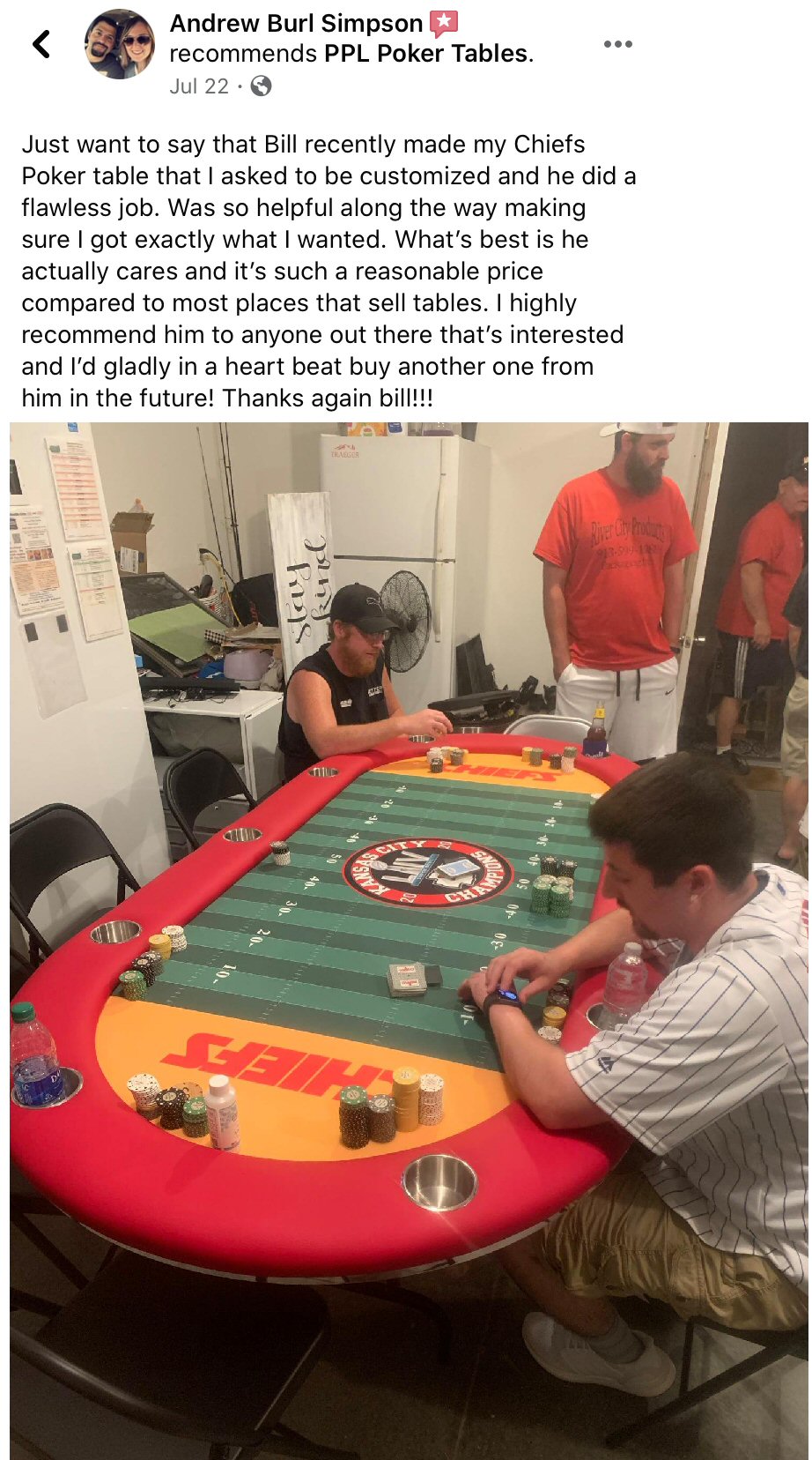 Poker Table Review