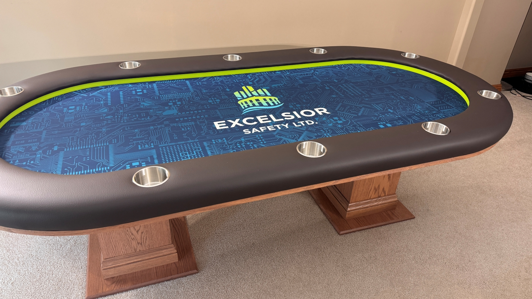 Safety Custom Poker Table