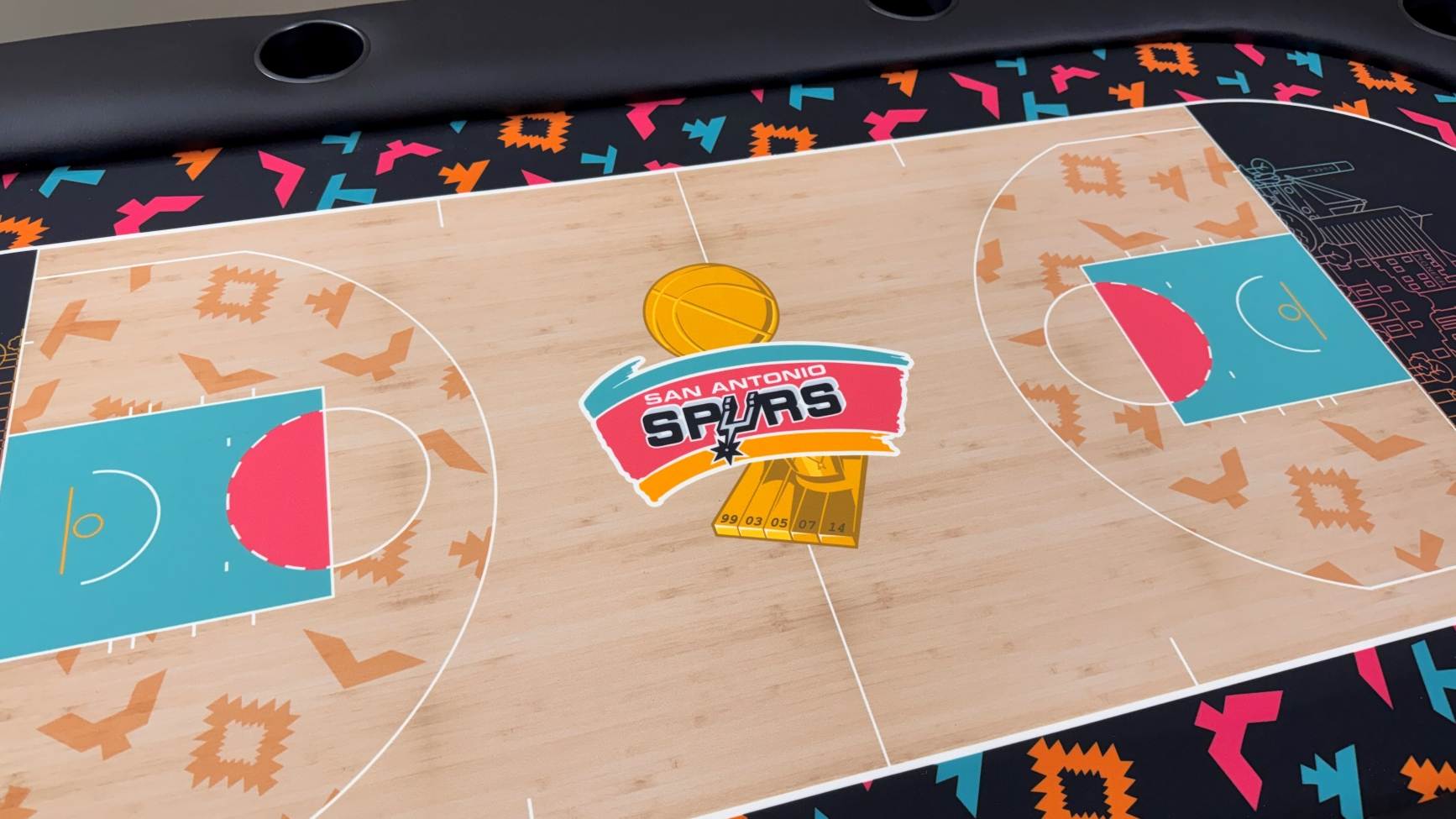 San Antonio Spurs Poker Table Cloth