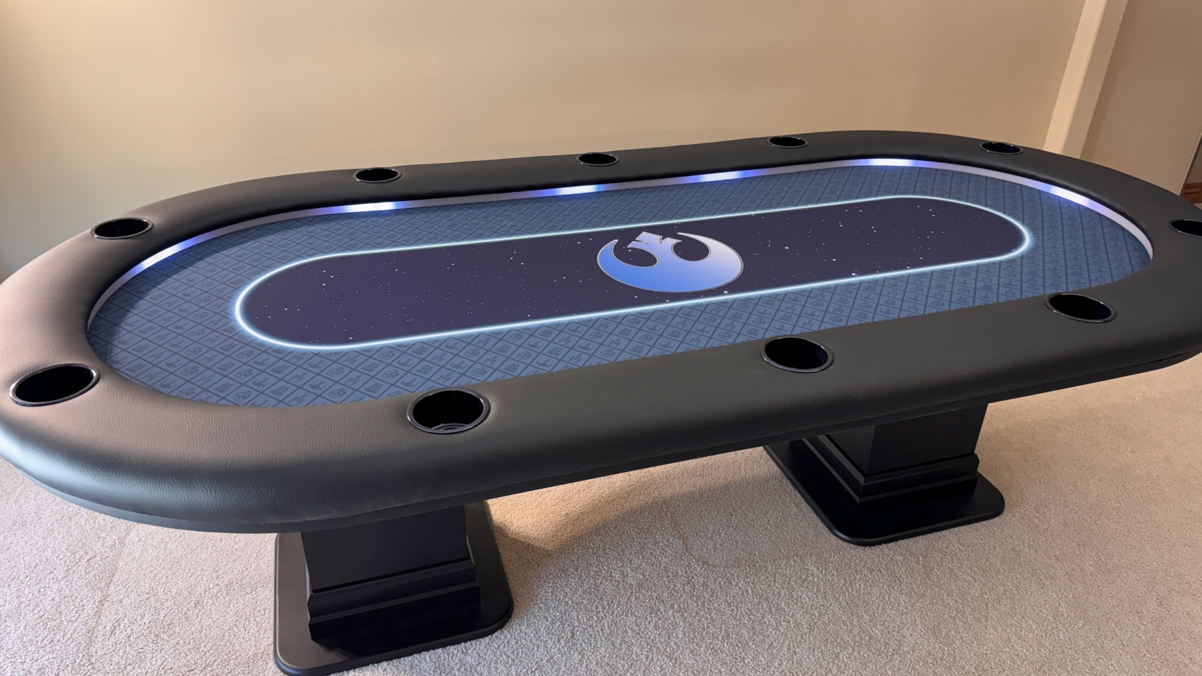 Star Wars custom poker table custom poker table with star wars theme