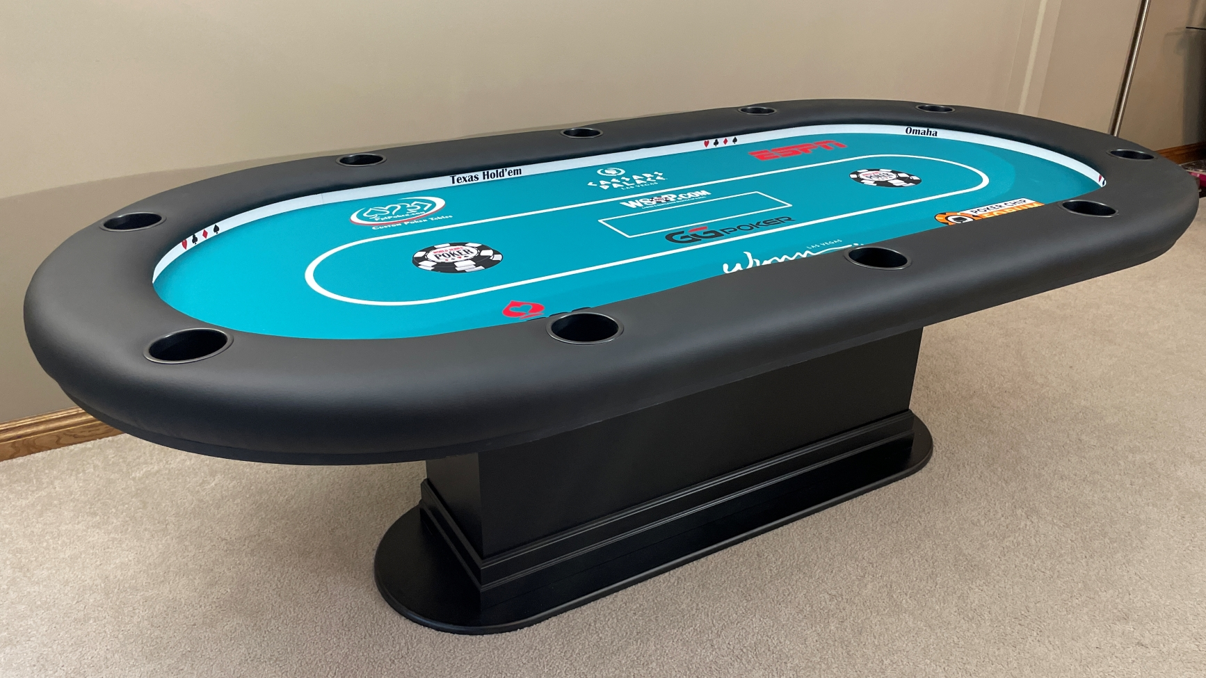 WSOP Poker Table WSOP Custom Poker Table