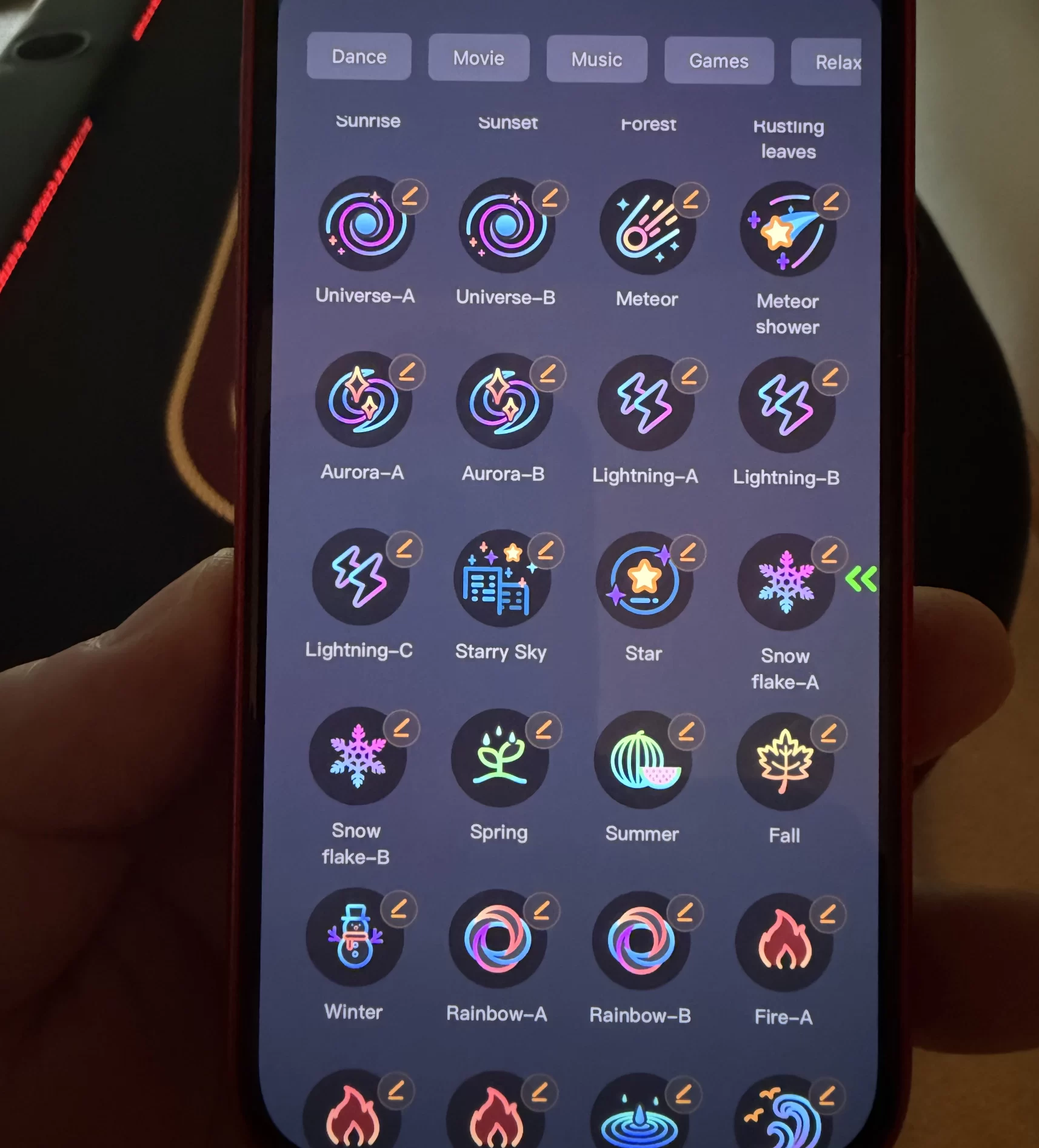 led phone control Phone controlled poker table LED Lights